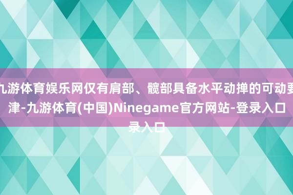 九游体育娱乐网仅有肩部、髋部具备水平动掸的可动要津-九游体育(中国)Ninegame官方网站-登录入口